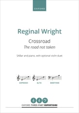 Crossroad SAB choral sheet music cover
